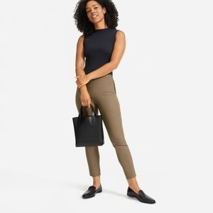 Everlane side zip stretch cotton pants, 4